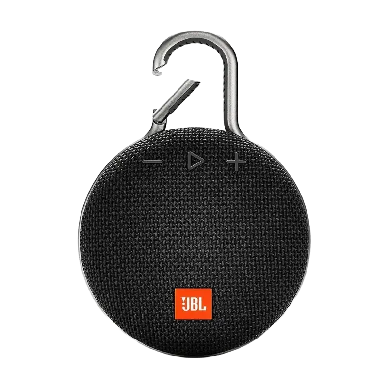 Portable Bluetooth Speaker with Clip Design, Waterproof Build & 12h Playtime