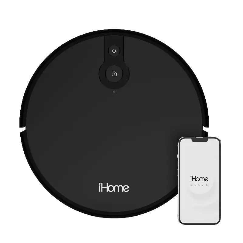 iHome AutoVac Eclipse Robot Vacuum with Mapping Technology, Ultra Strong Suction, 120 Min Runtime, App Connectivity